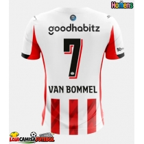 Camisa de Futebol PSV Eindhoven Ruben van Bommel #7 Equipamento Principal 2025-26 Manga Curta